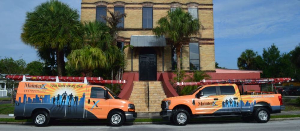 Slide of MaintenX International