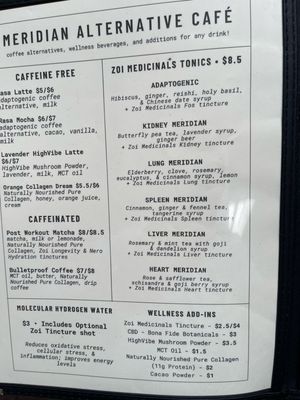 Menu photo 2 Meridian Buda, TX