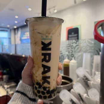 Krak Boba - Jasmine green milk tea with boba - Bubble Tea Near Me - Rialto, California Krak Boba - Jasmine green milk tea with boba - Bubble Tea Near Me - Rialto, California