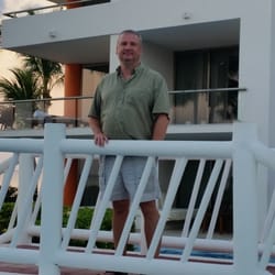 Secrets Resort - Doug at sunset