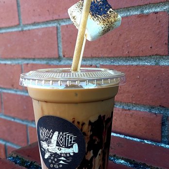 Kobros Coffee - The Camp Crystal Lake S'mores Craft Latte - Coffee & Tea Near Me - Norfolk, Virginia