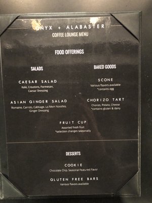 Menu photo 3 ONYX + ALABASTER Franklin, TN Menu photo 3 ONYX + ALABASTER Franklin, TN