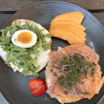 Republik Coffee Burbank - Truffle Lox & Bagel - Cafes Near Me - Burbank, California