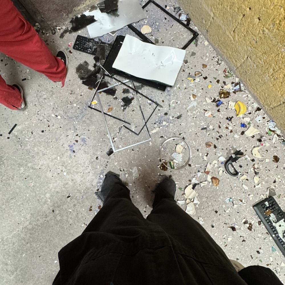 Simply Smashing Rage Release Room - Our poor tv is in pieces - Recreation Centers Near Me - Tempe, Arizona