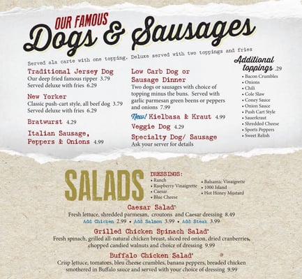 Menu photo 3 H D Tony's Sandusky, OH