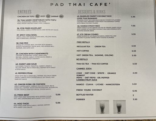 Menu photo 8 Pad Thai Cafe Albuquerque, NM
