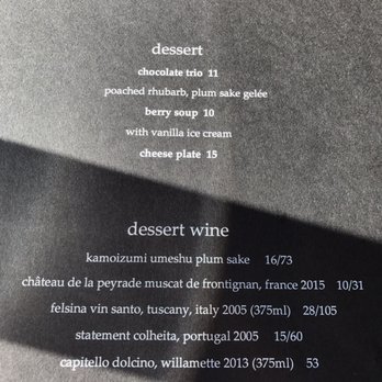 iconiq - Menu - French Near Me - Seattle, Washington