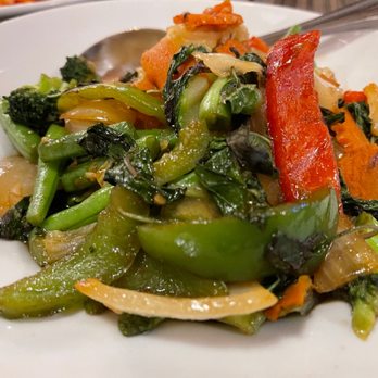 Charm Thai Kitchen - Stir fry veggies - Thai Near Me - San Diego, California Charm Thai Kitchen - Stir fry veggies - Thai Near Me - San Diego, California