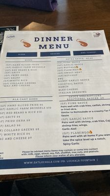Menu photo 6 Luchals Fountain, CO