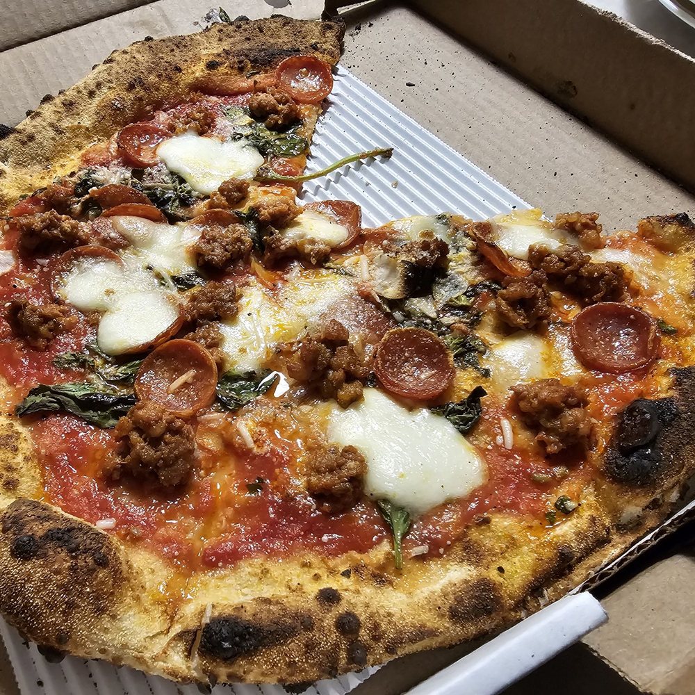 Cafe Oro Di Napoli - Omg so delicious! Awesome pizza... Meat lovers... - Pizza Near Me - Toronto, Ontario Cafe Oro Di Napoli - Omg so delicious! Awesome pizza... Meat lovers... - Pizza Near Me - Toronto, Ontario