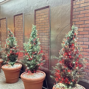 Famous Ben's Pizza - outside view getting ready for christmas in august? - Pizza Near Me - New York, New York Famous Ben's Pizza - outside view getting ready for christmas in august? - Pizza Near Me - New York, New York