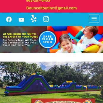Bounce It Out - What they advertise vs what you get - Party Equipment Rentals Near Me - Kissimmee, Florida Bounce It Out - What they advertise vs what you get - Party Equipment Rentals Near Me - Kissimmee, Florida