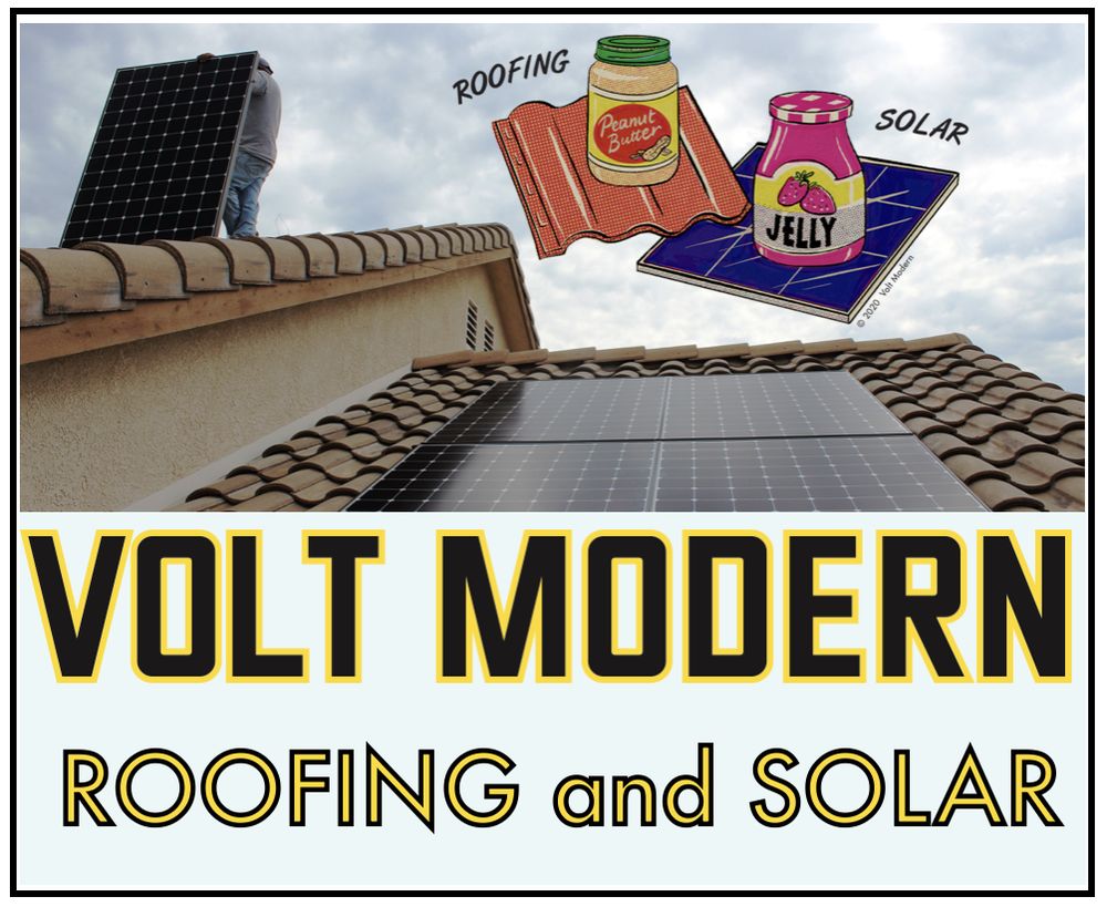 Slide of Volt Modern Roofing and Solar
