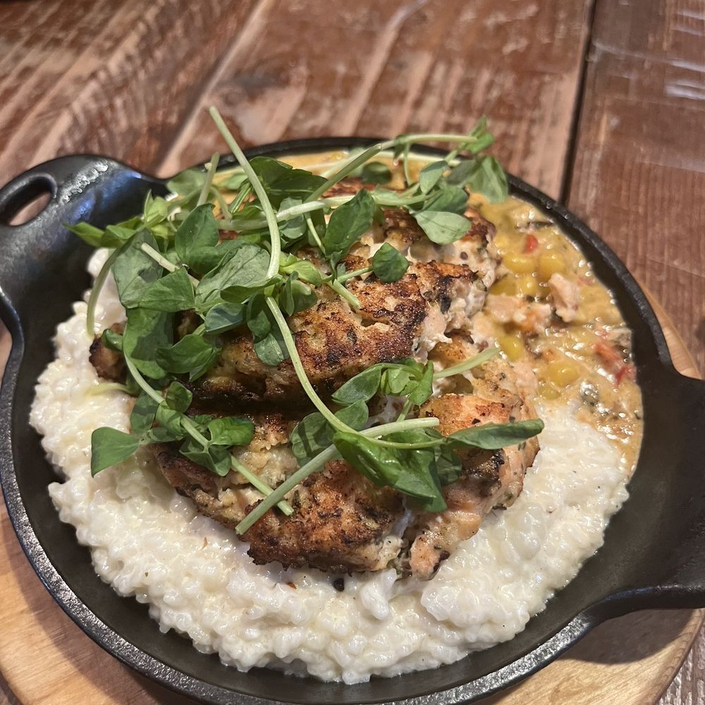 Luella's Southern Kitchen - Salmon Cakes - Southern Near Me - Chicago, Illinois Luella's Southern Kitchen - Salmon Cakes - Southern Near Me - Chicago, Illinois