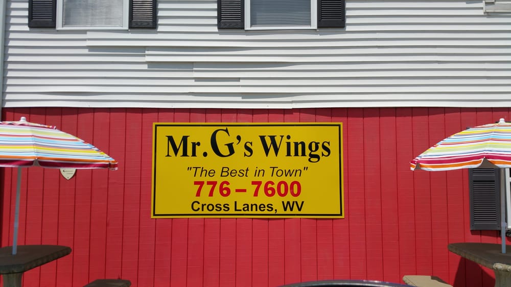 MR G’S WINGS CLOSED Updated May 2024 5308 Big Tyler Rd, Cross Lanes, West Virginia