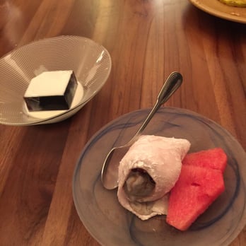 Inagiku - Black Sesame Mochi ice cream for dessert - Japanese Near Me - Makati, NCR