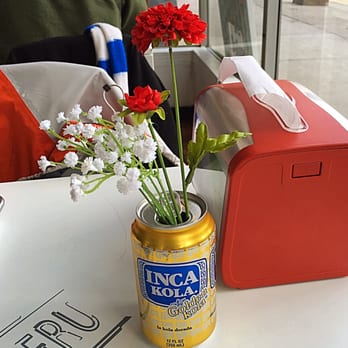 Estacion Inka - A creative use for an empty Inca Kola can... - Latin American Near Me - Madison, Wisconsin Estacion Inka - A creative use for an empty Inca Kola can... - Latin American Near Me - Madison, Wisconsin