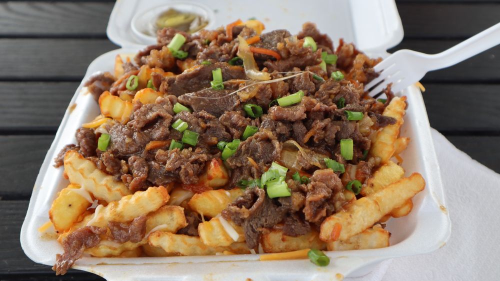 Food from Vee's Seoul Kitchen