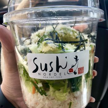 Nordel Sushi - Sushi in a cup - Japanese Near Me - Surrey, British Columbia Nordel Sushi - Sushi in a cup - Japanese Near Me - Surrey, British Columbia