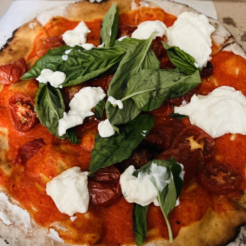 Santa Panza - Gluten free Queen Mary Pizza - Pizza Near Me - Brooklyn, New York Santa Panza - Gluten free Queen Mary Pizza - Pizza Near Me - Brooklyn, New York