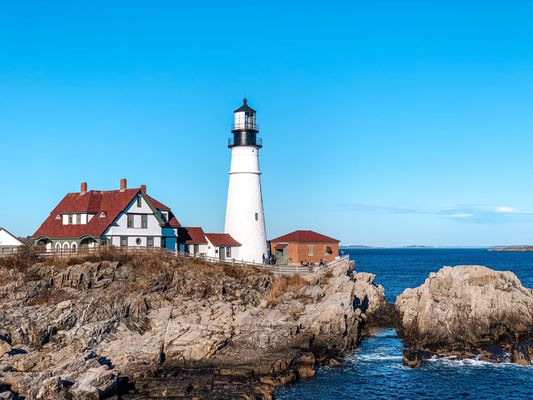 Portland Head Light by null