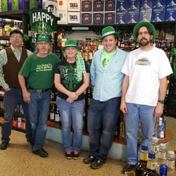 Lizz's Liquor Store - A motley crew on St. Patrick's Day.