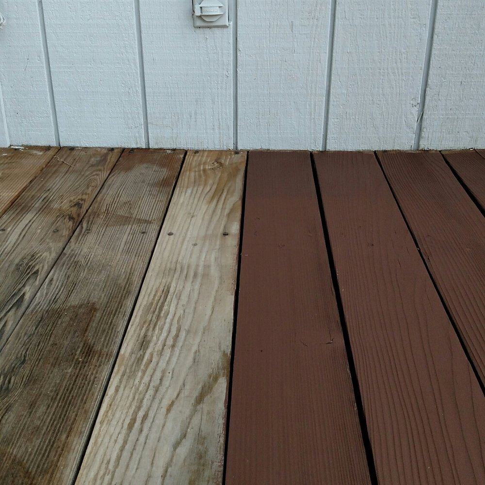SH Roofing & Construction - Gave our old deck new life with paint. - Roofing Near Me - Mountain View, California
