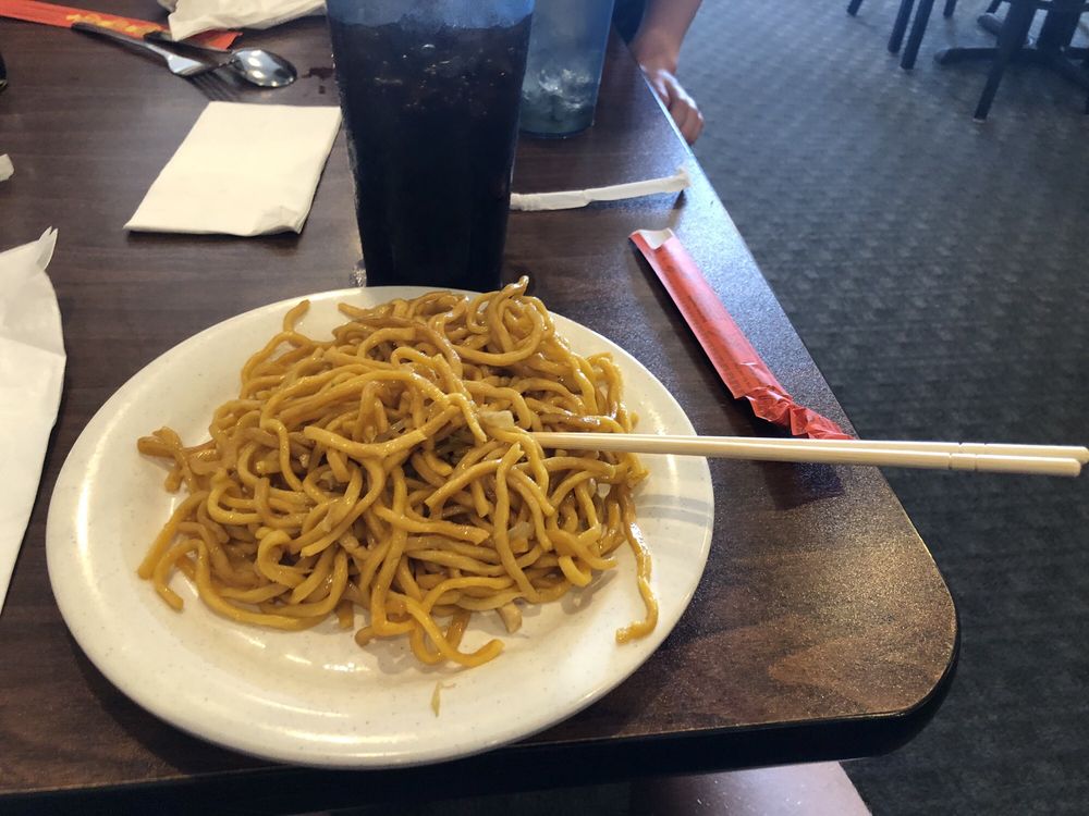 Food from Asian Buffet