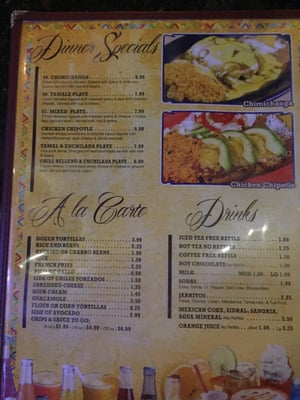 Menu photo 8 Taqueria Mexicano Grill Belton, TX