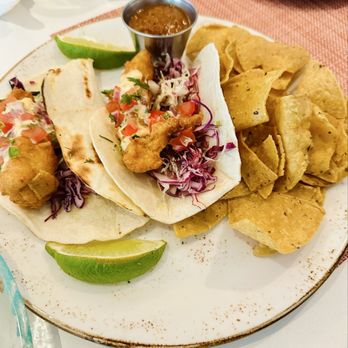 Grapefruit Basil Restaurant - Halibut Tacos - New American Near Me - Indian Wells, California