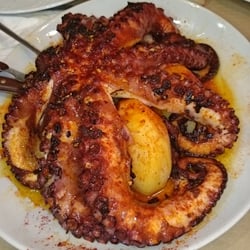 Cares - El pulpo. el más rico de Asturias.