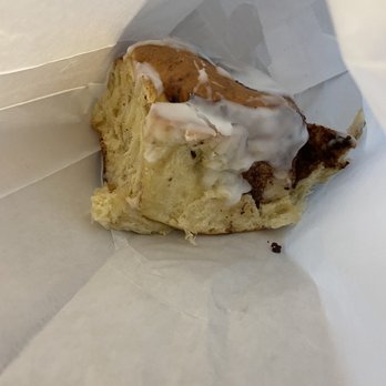 Jim's Bagel & Bake Shoppe - Cinnamon bun.. huge !!! - Bakeries Near Me - Gloucester, Massachusetts