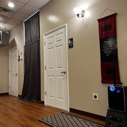 Bhakti Hot Yoga South Jersey - Bathrooms in the back of the studio space