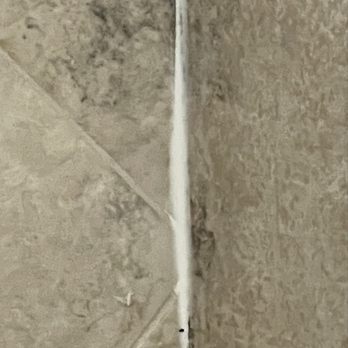 The Grand Hotel - More black mold in the corner of the shower the day after we explicitly asked it be cleaned. - Hotels Near Me - Sunnyvale, California The Grand Hotel - More black mold in the corner of the shower the day after we explicitly asked it be cleaned. - Hotels Near Me - Sunnyvale, California