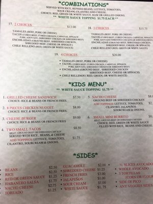 Menu photo 7 Michael's Tacos Cody, WY