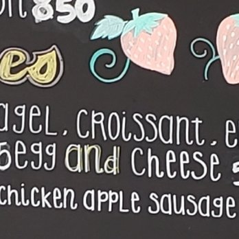 Bean Bag Cafe - The Price of the SAME item ordered , but on different Menu ( .75 difference) - Burgers Near Me - San Francisco, California