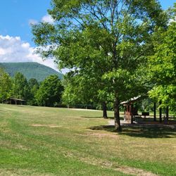 Little Pine State Park - Picnic shelters, volleyball