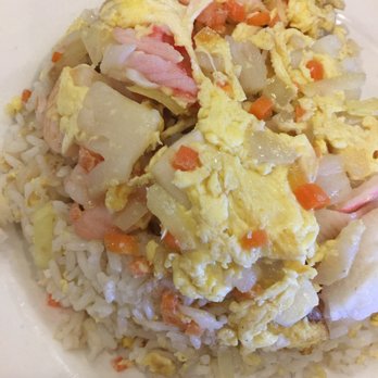 Chef Wong Chinese Restaurant - Seafood fried rice. Completely bland. - Chinese Near Me - Duluth, Georgia Chef Wong Chinese Restaurant - Seafood fried rice. Completely bland. - Chinese Near Me - Duluth, Georgia