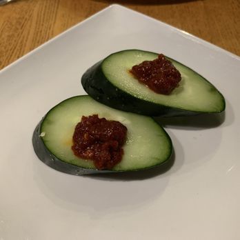 Thip Khao - Cucumbers given at beginning - Laotian Near Me - Washington, DC, District of Columbia