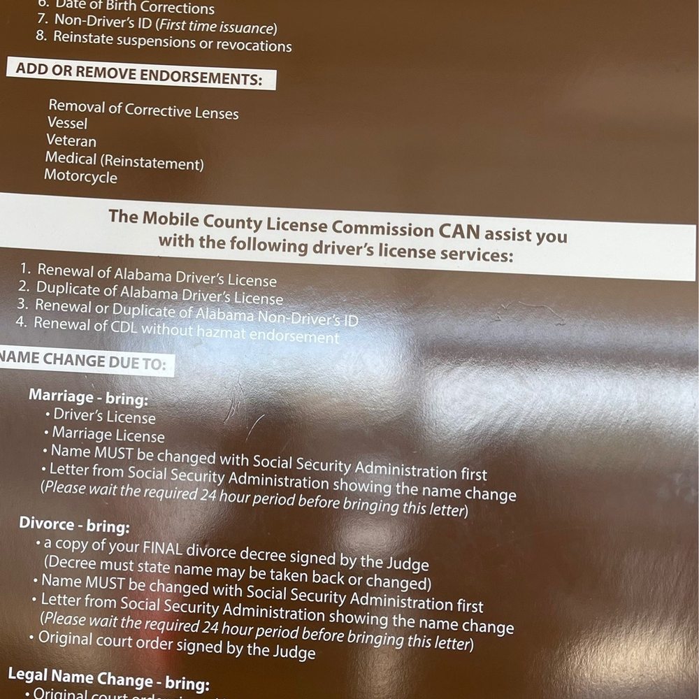 Driver's Licence Reinstatement Office - Drivers License Information - Departments of Motor Vehicles Near Me - Mobile, Alabama Driver's Licence Reinstatement Office - Drivers License Information - Departments of Motor Vehicles Near Me - Mobile, Alabama