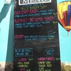 Ottawa Streat Gourmet - Menu on a Friday