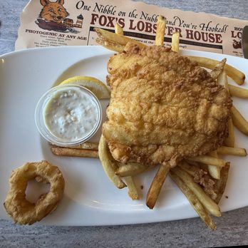 Fox's Lobster House - Fish and chips. - Seafood Near Me - York, Maine Fox's Lobster House - Fish and chips. - Seafood Near Me - York, Maine
