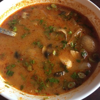 Arches Thai - Tom Yum chicken - Thai Near Me - Moab, Utah