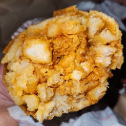 This is not the Buffalo salad wrap that it was supposed to be. All fries and chicken. But where's my chipotle dressing? This is not the Buffalo salad wrap that it was supposed to be. All fries and chicken. But where's my chipotle dressing?