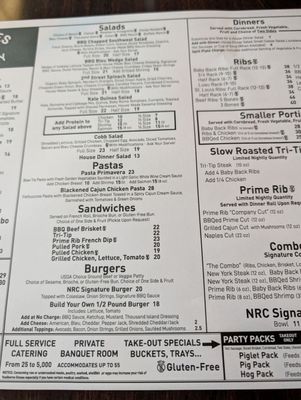 Menu photo 2 Naples Rib Company Long Beach, CA Menu photo 2 Naples Rib Company Long Beach, CA