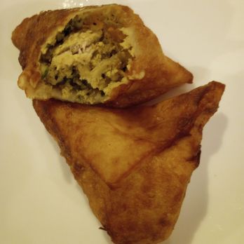 Safi Fine Foods - Inside the chicken samosas. $1.75 each. - Comfort Food Near Me - Ottawa, Ontario