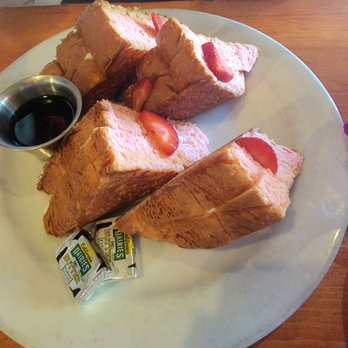 Lulu's Waikiki - Stuffed French toast yum. - Burgers Near Me - Honolulu, Hawaii Lulu's Waikiki - Stuffed French toast yum. - Burgers Near Me - Honolulu, Hawaii