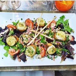 Le Garnier - La salade Seguin avec du chèvre