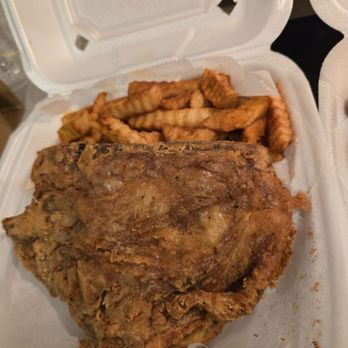 Bay Bay’s Cajun Seafood - Porkchop meal - 3/10 - Cajun/Creole Near Me - Norfolk, Virginia Bay Bay’s Cajun Seafood - Porkchop meal - 3/10 - Cajun/Creole Near Me - Norfolk, Virginia