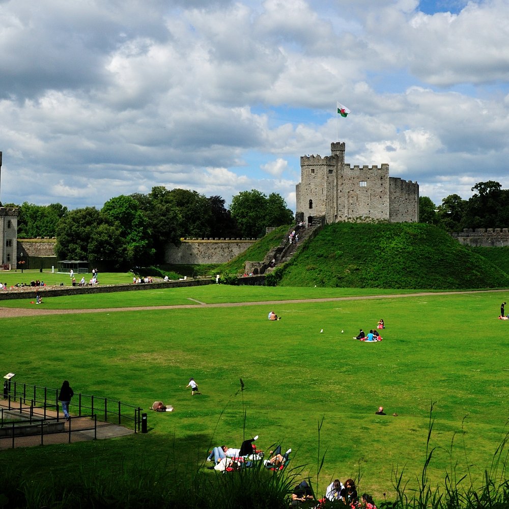 Cardiff Castle - View out over Castle Cardiff - Castles Near Me - Cardiff, CRF